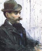 Edouard Manet Portrait d Alpbonse Maureau oil painting reproduction